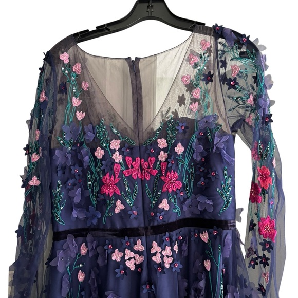 Theia Lucy Beaded Gown Size 10 - Picture 4 of 6